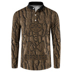Kioranga Moriori New Zealand Button Sweatshirt Kopi Rakau Carving Art