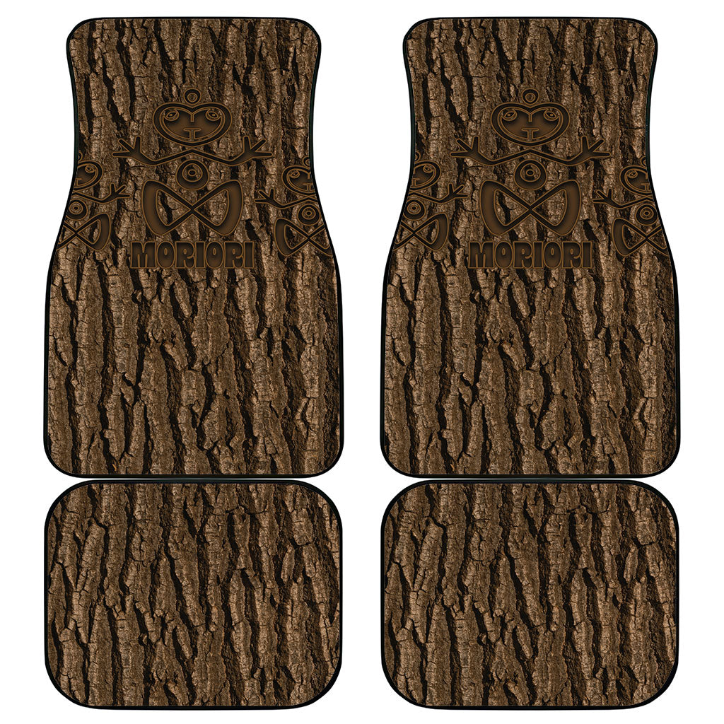Kioranga Moriori New Zealand Car Mats Kopi Rakau Carving Art