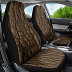 Kioranga Moriori New Zealand Car Seat Cover Kopi Rakau Carving Art