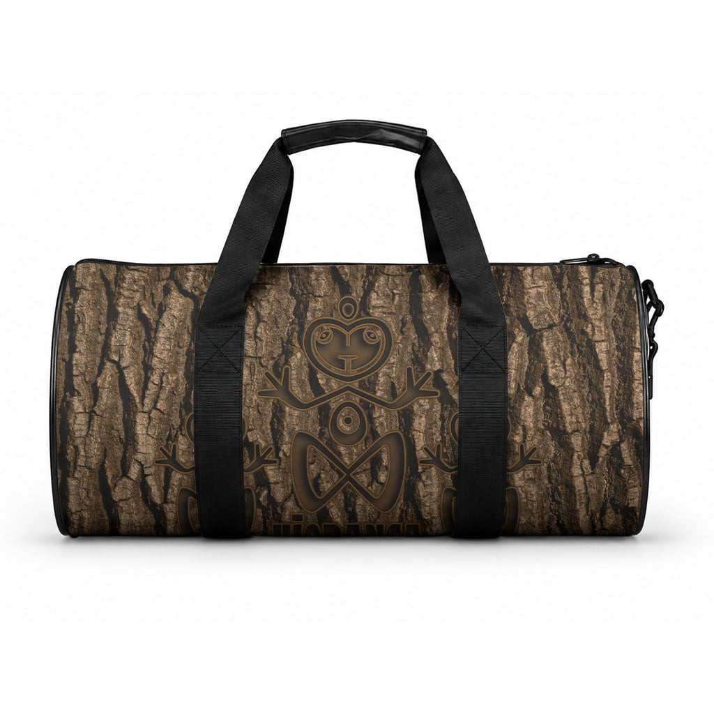 Kioranga Moriori New Zealand Duffle Bag Kopi Rakau Carving Art