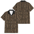 Kioranga Moriori New Zealand Family Matching Summer Maxi Dress and Hawaiian Shirt Kopi Rakau Carving Art