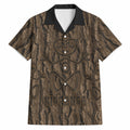 Kioranga Moriori New Zealand Hawaiian Shirt Kopi Rakau Carving Art