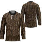 Kioranga Moriori New Zealand Hockey Jersey Kopi Rakau Carving Art