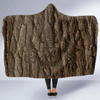 Kioranga Moriori New Zealand Hooded Blanket Kopi Rakau Carving Art