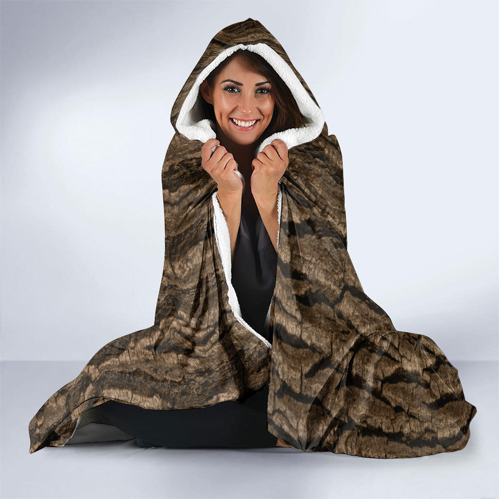 Kioranga Moriori New Zealand Hooded Blanket Kopi Rakau Carving Art