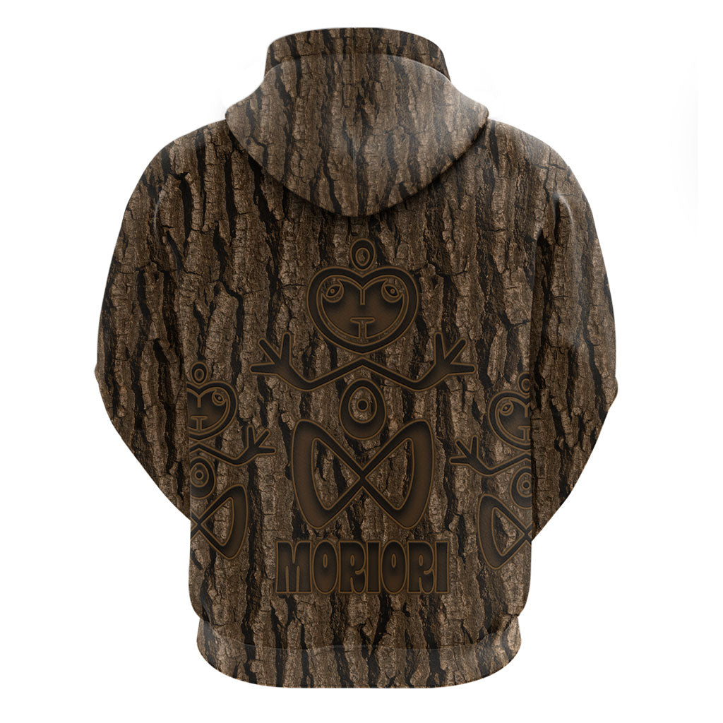 Kioranga Moriori New Zealand Hoodie Kopi Rakau Carving Art