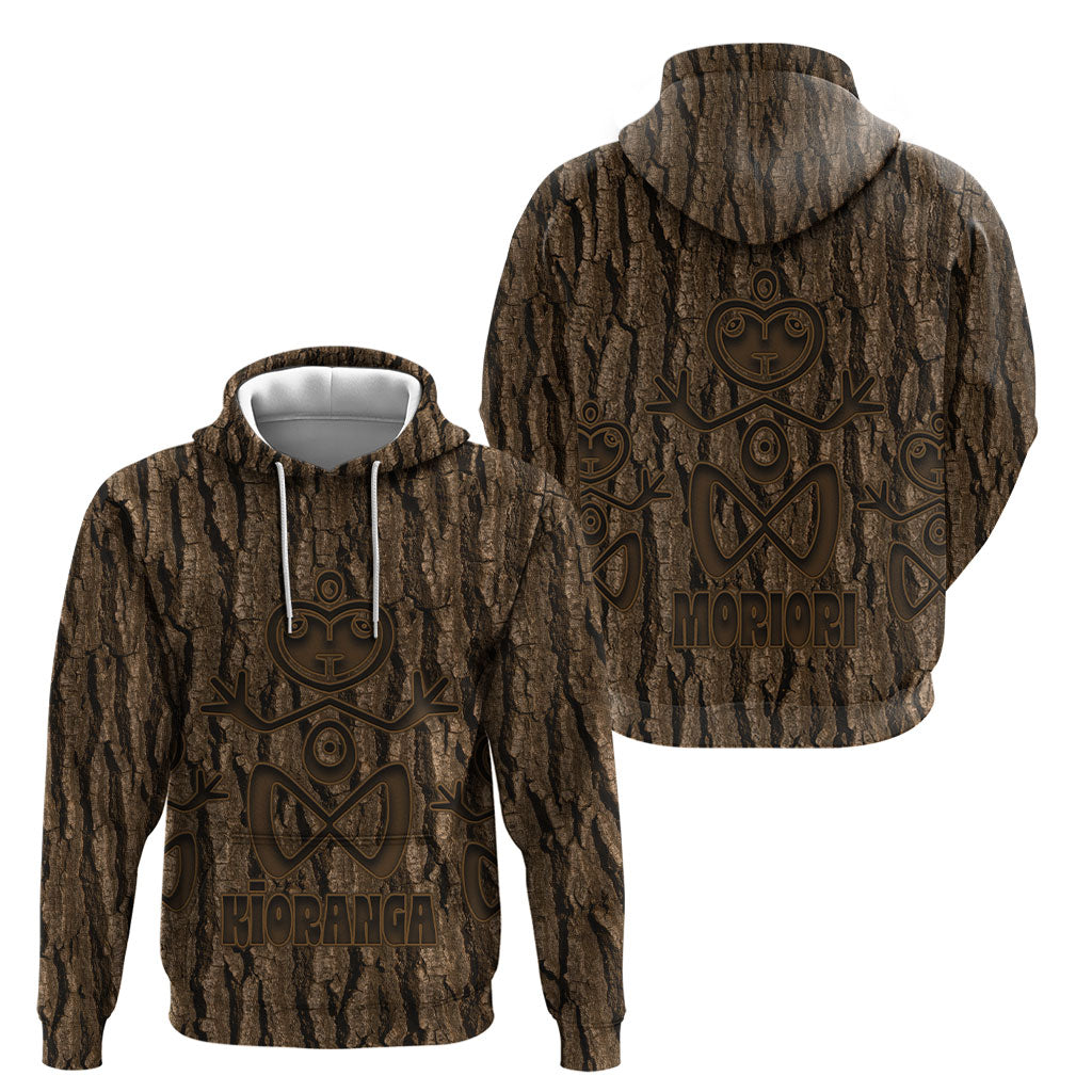 Kioranga Moriori New Zealand Hoodie Kopi Rakau Carving Art