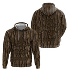 Kioranga Moriori New Zealand Hoodie Kopi Rakau Carving Art