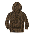 Kioranga Moriori New Zealand Kid Hoodie Kopi Rakau Carving Art