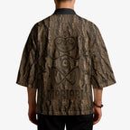 Kioranga Moriori New Zealand Kimono Kopi Rakau Carving Art