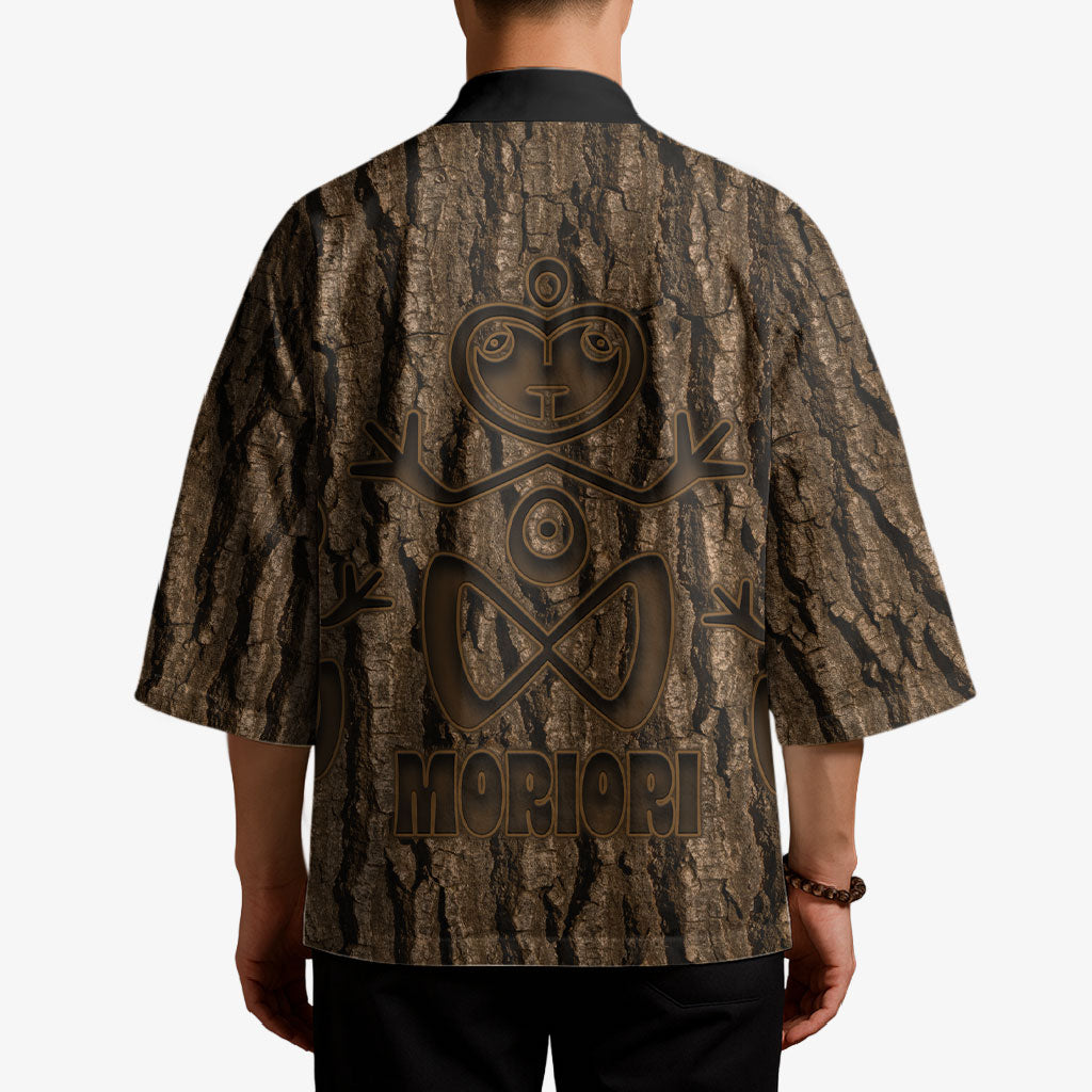 Kioranga Moriori New Zealand Kimono Kopi Rakau Carving Art