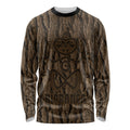 Kioranga Moriori New Zealand Long Sleeve Shirt Kopi Rakau Carving Art