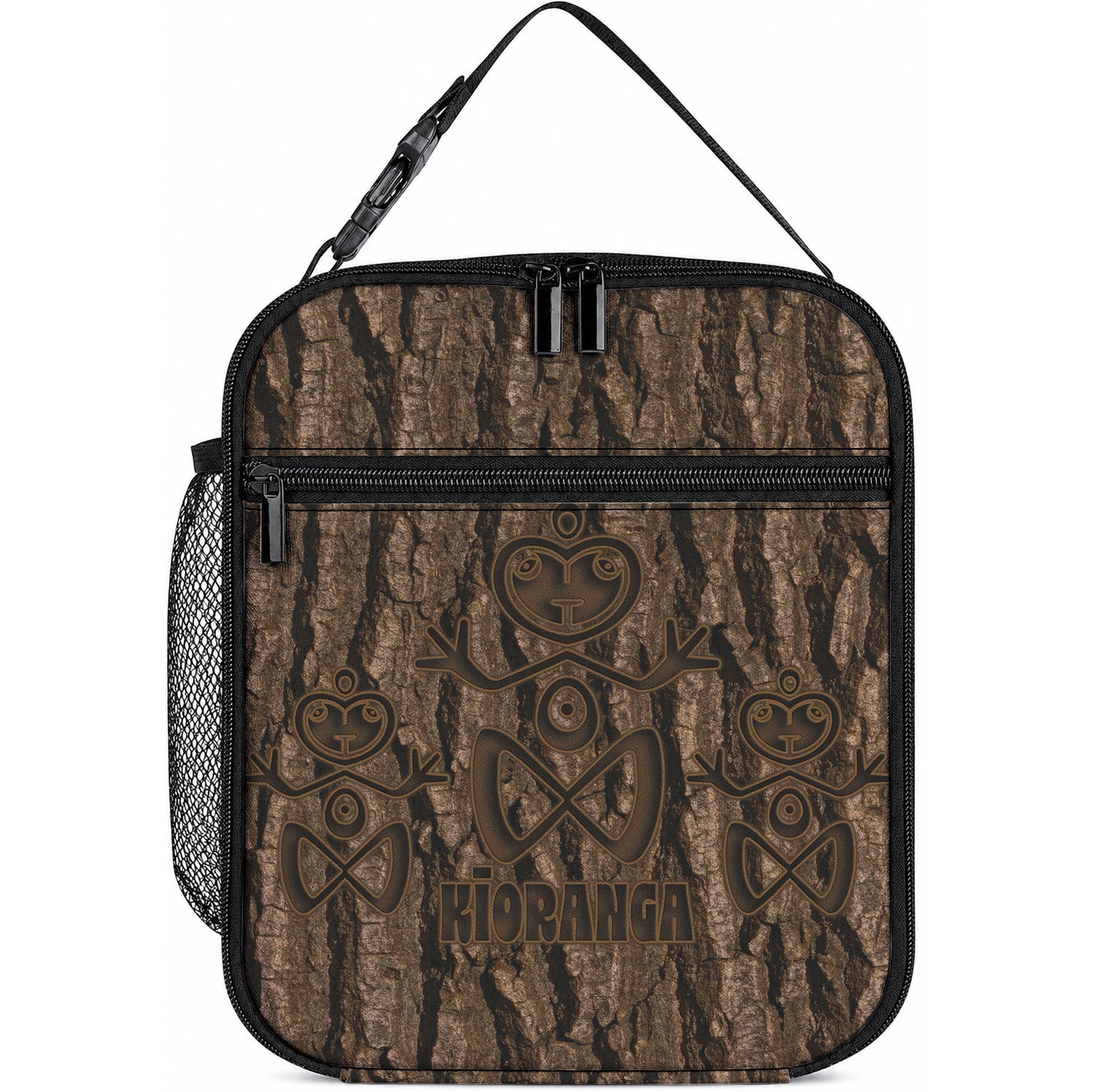 Kioranga Moriori New Zealand Lunch Bag Kopi Rakau Carving Art
