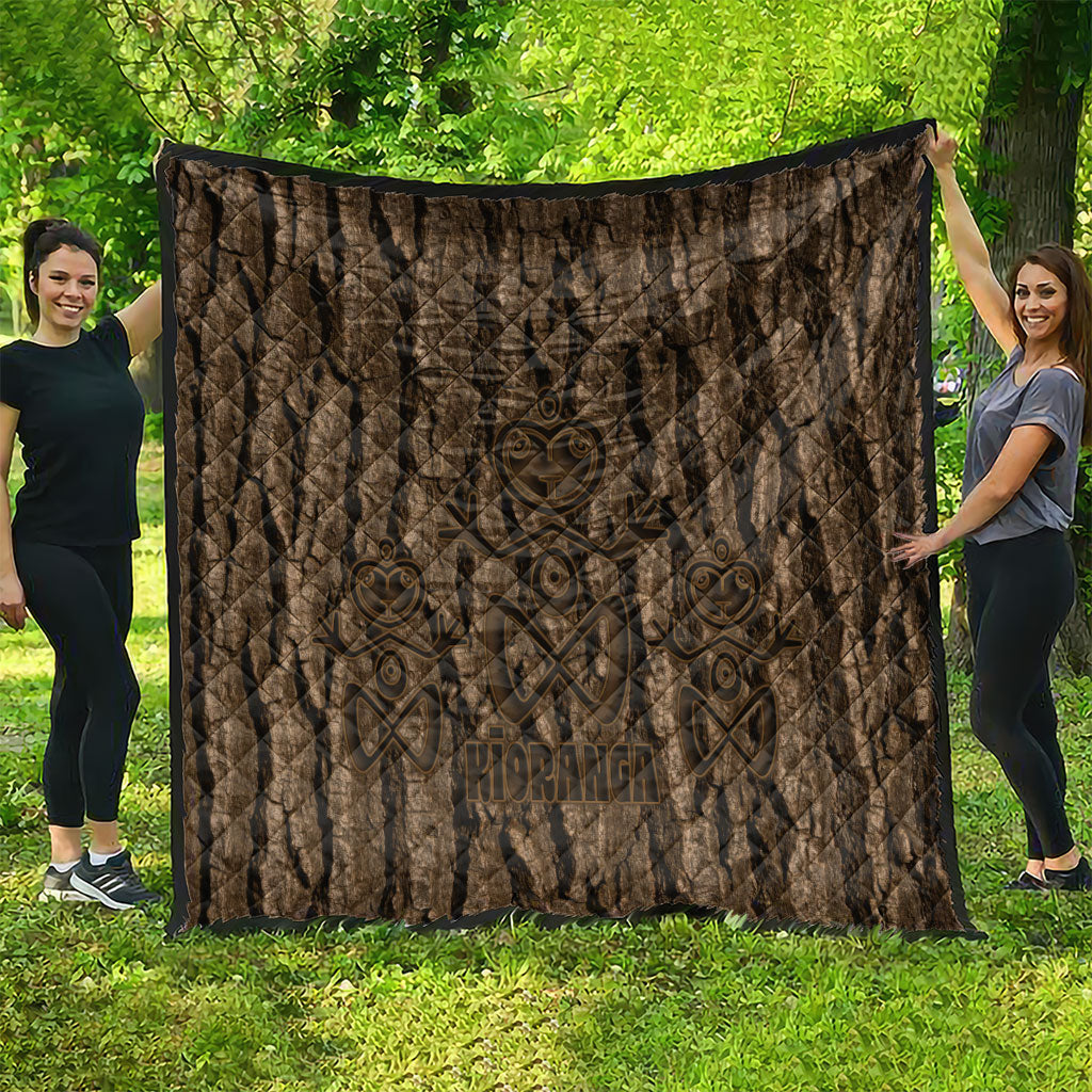Kioranga Moriori New Zealand Quilt Kopi Rakau Carving Art