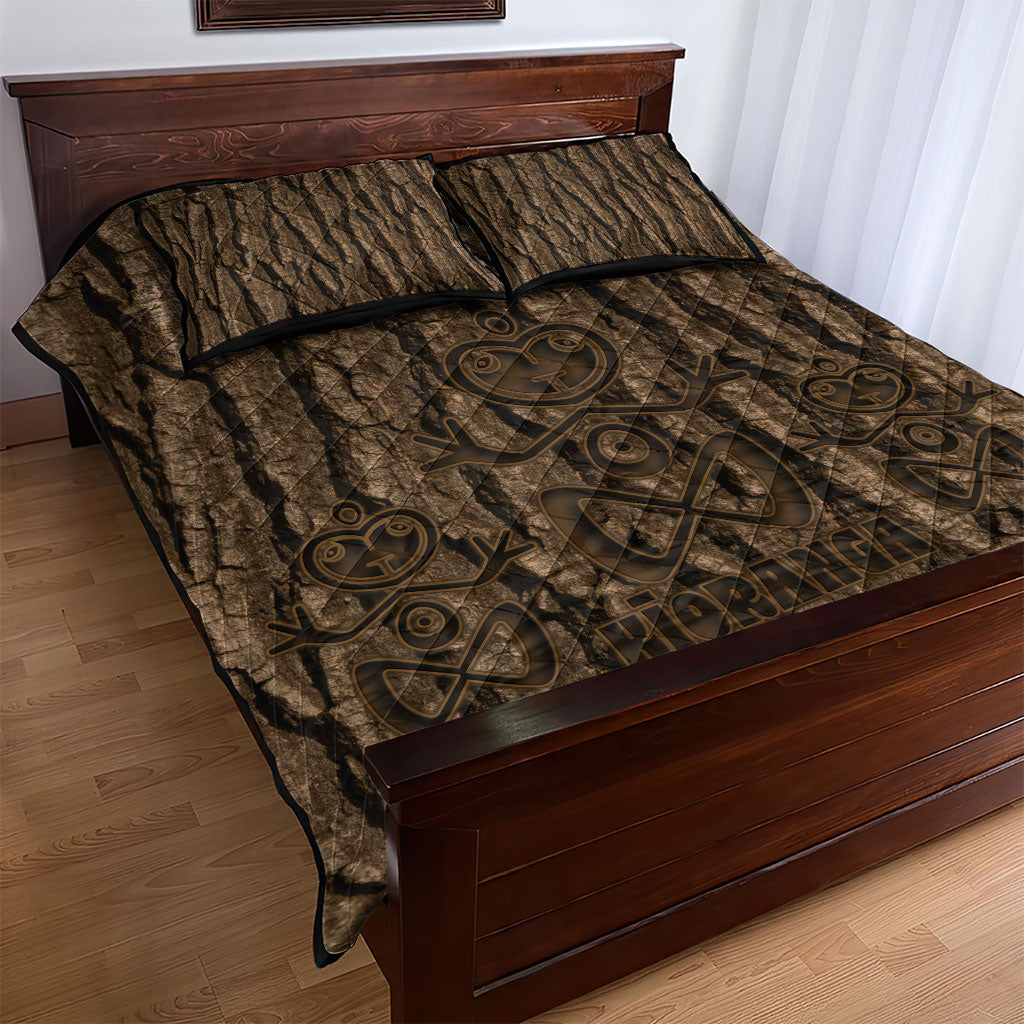 Kioranga Moriori New Zealand Quilt Bed Set Kopi Rakau Carving Art