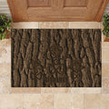 Kioranga Moriori New Zealand Rubber Doormat Kopi Rakau Carving Art