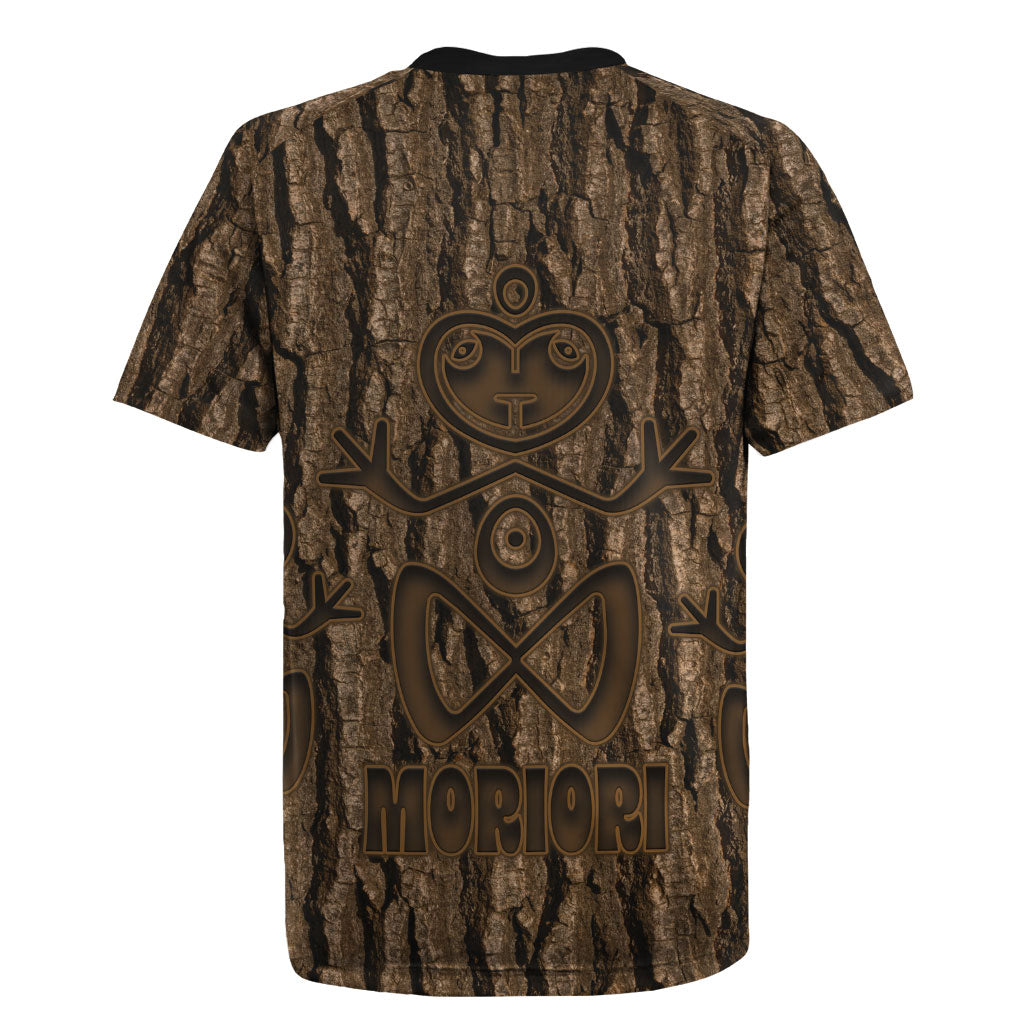 Kioranga Moriori New Zealand Rugby Jersey Kopi Rakau Carving Art