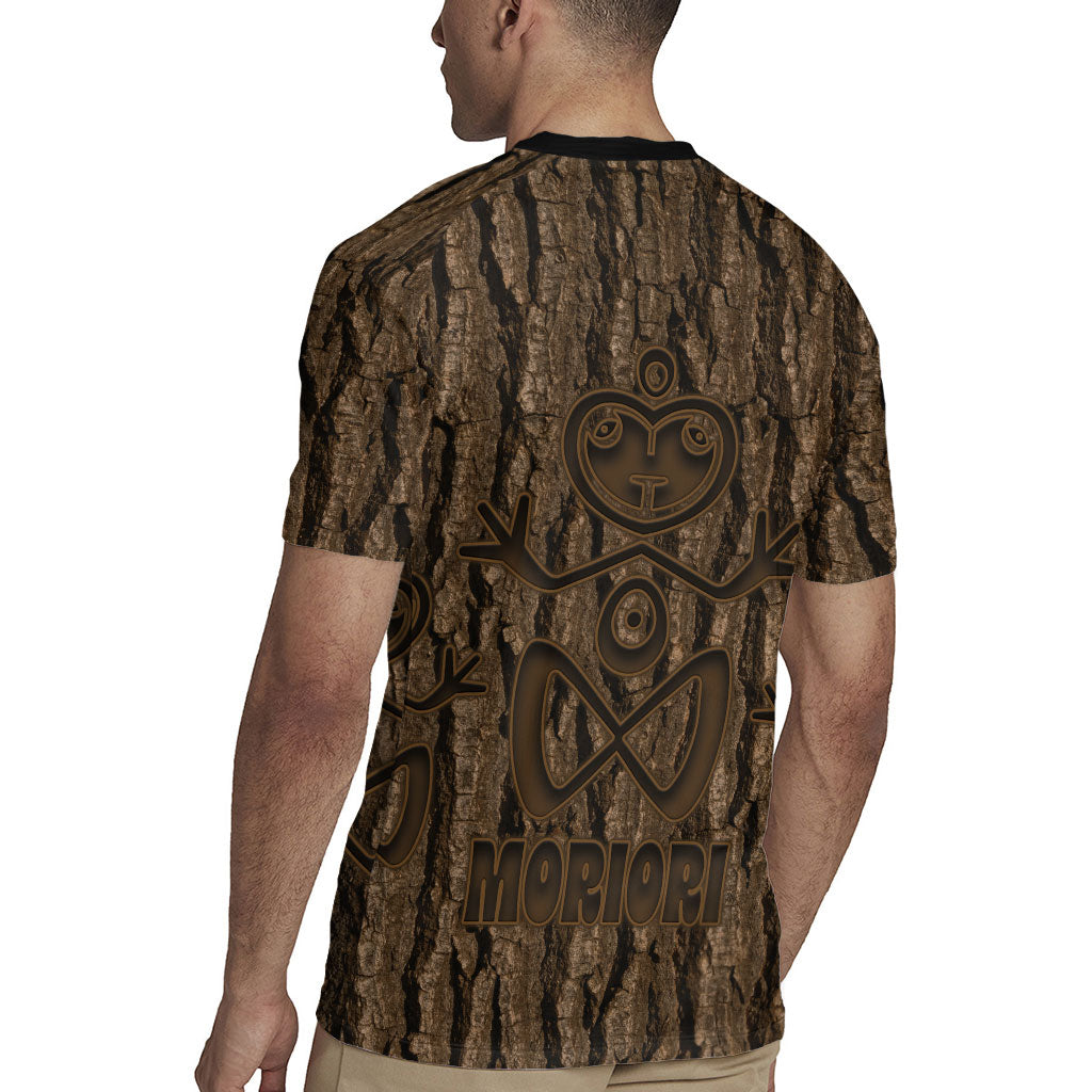 Kioranga Moriori New Zealand Rugby Jersey Kopi Rakau Carving Art