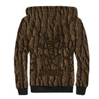Kioranga Moriori New Zealand Sherpa Hoodie Kopi Rakau Carving Art