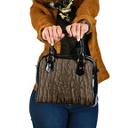 Kioranga Moriori New Zealand Shoulder Handbag Kopi Rakau Carving Art