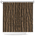 Kioranga Moriori New Zealand Shower Curtain Kopi Rakau Carving Art