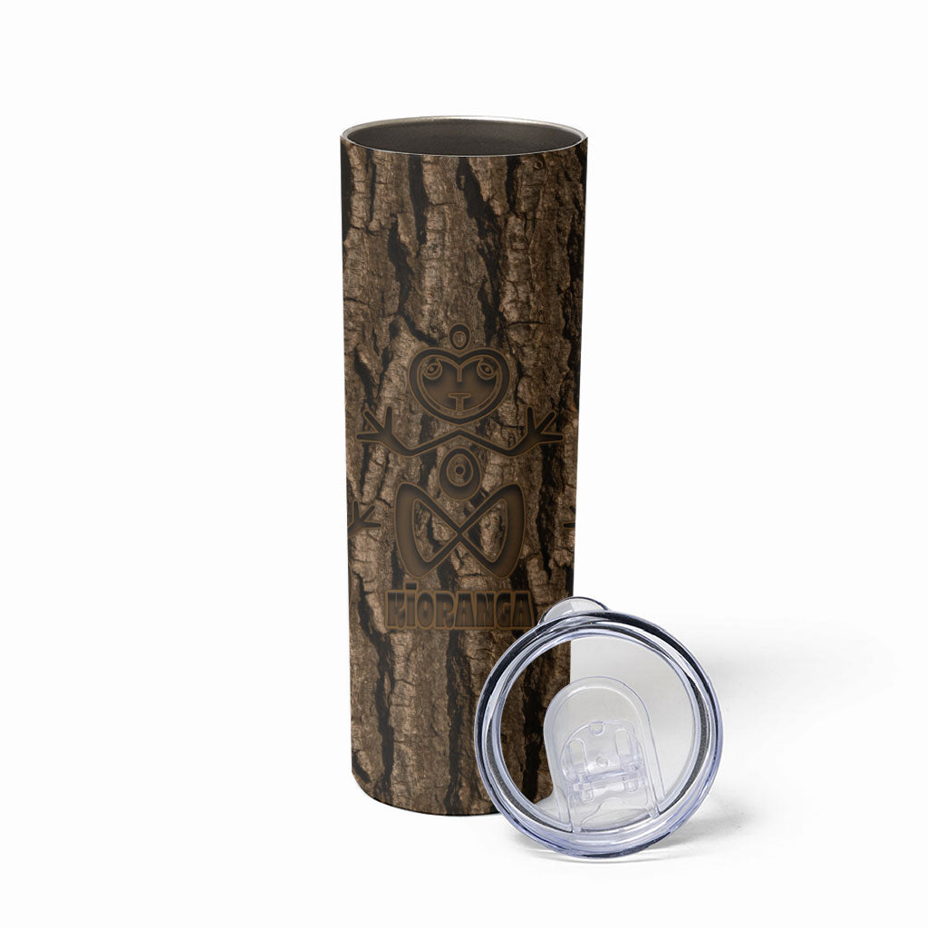 Kioranga Moriori New Zealand Skinny Tumbler Kopi Rakau Carving Art