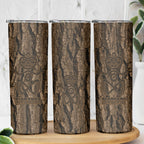 Kioranga Moriori New Zealand Skinny Tumbler Kopi Rakau Carving Art