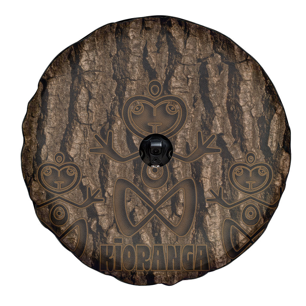 Kioranga Moriori New Zealand Spare Tire Cover Kopi Rakau Carving Art