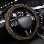 Kioranga Moriori New Zealand Steering Wheel Cover Kopi Rakau Carving Art