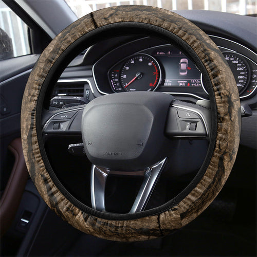 Kioranga Moriori New Zealand Steering Wheel Cover Kopi Rakau Carving Art