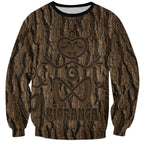 Kioranga Moriori New Zealand Sweatshirt Kopi Rakau Carving Art