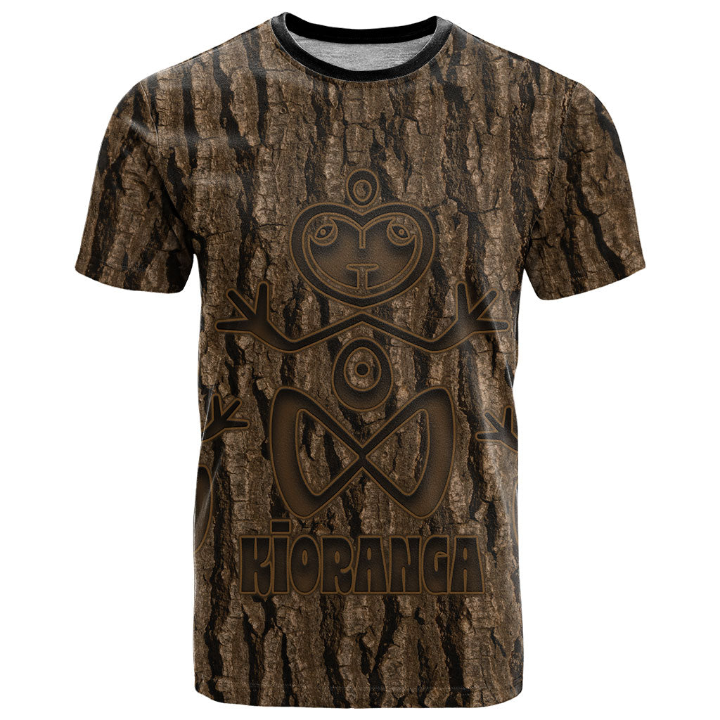 Kioranga Moriori New Zealand T Shirt Kopi Rakau Carving Art