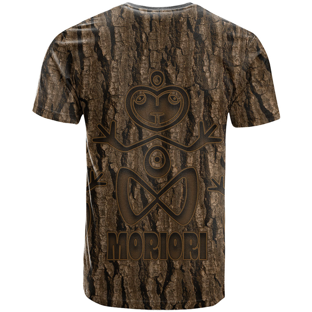 Kioranga Moriori New Zealand T Shirt Kopi Rakau Carving Art