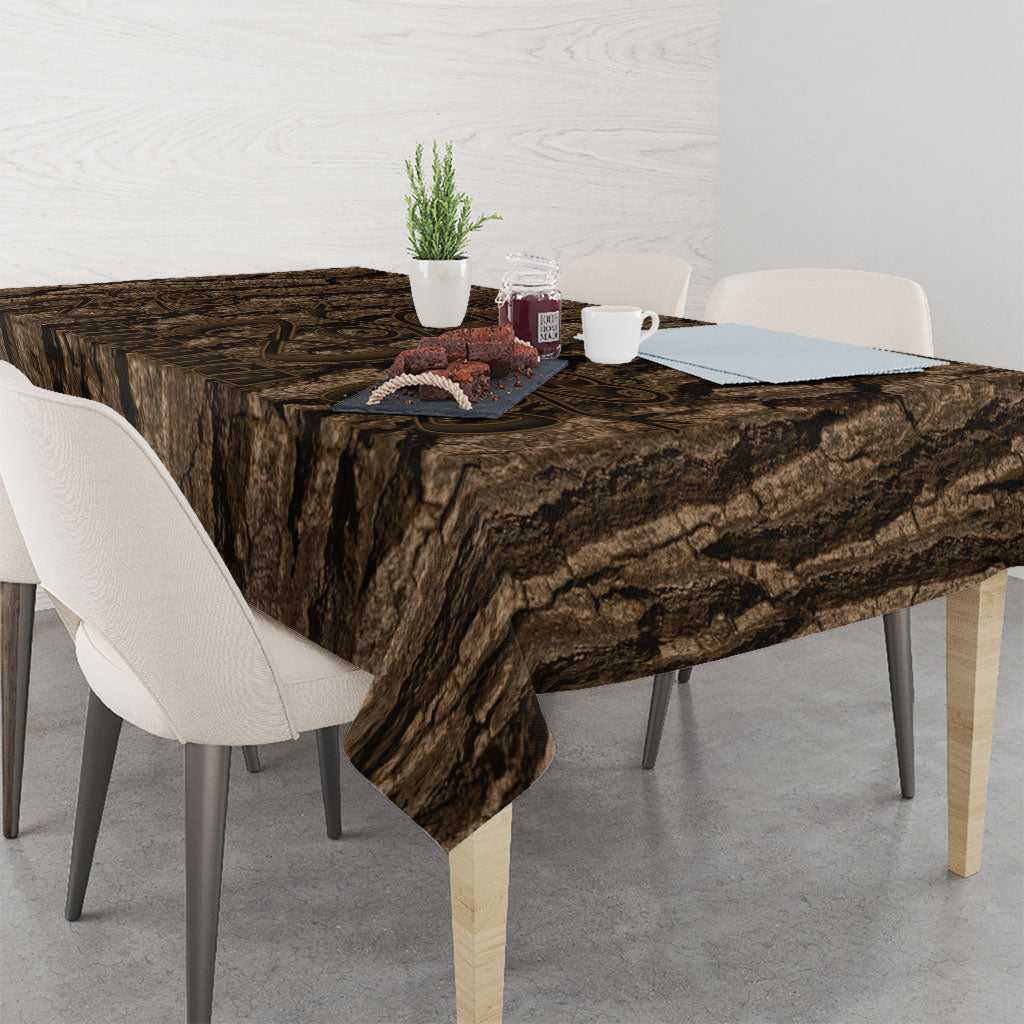 Kioranga Moriori New Zealand Tablecloth Kopi Rakau Carving Art