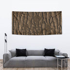 Kioranga Moriori New Zealand Tapestry Kopi Rakau Carving Art