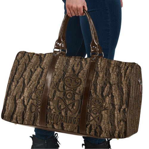 Kioranga Moriori New Zealand Travel Bag Kopi Rakau Carving Art