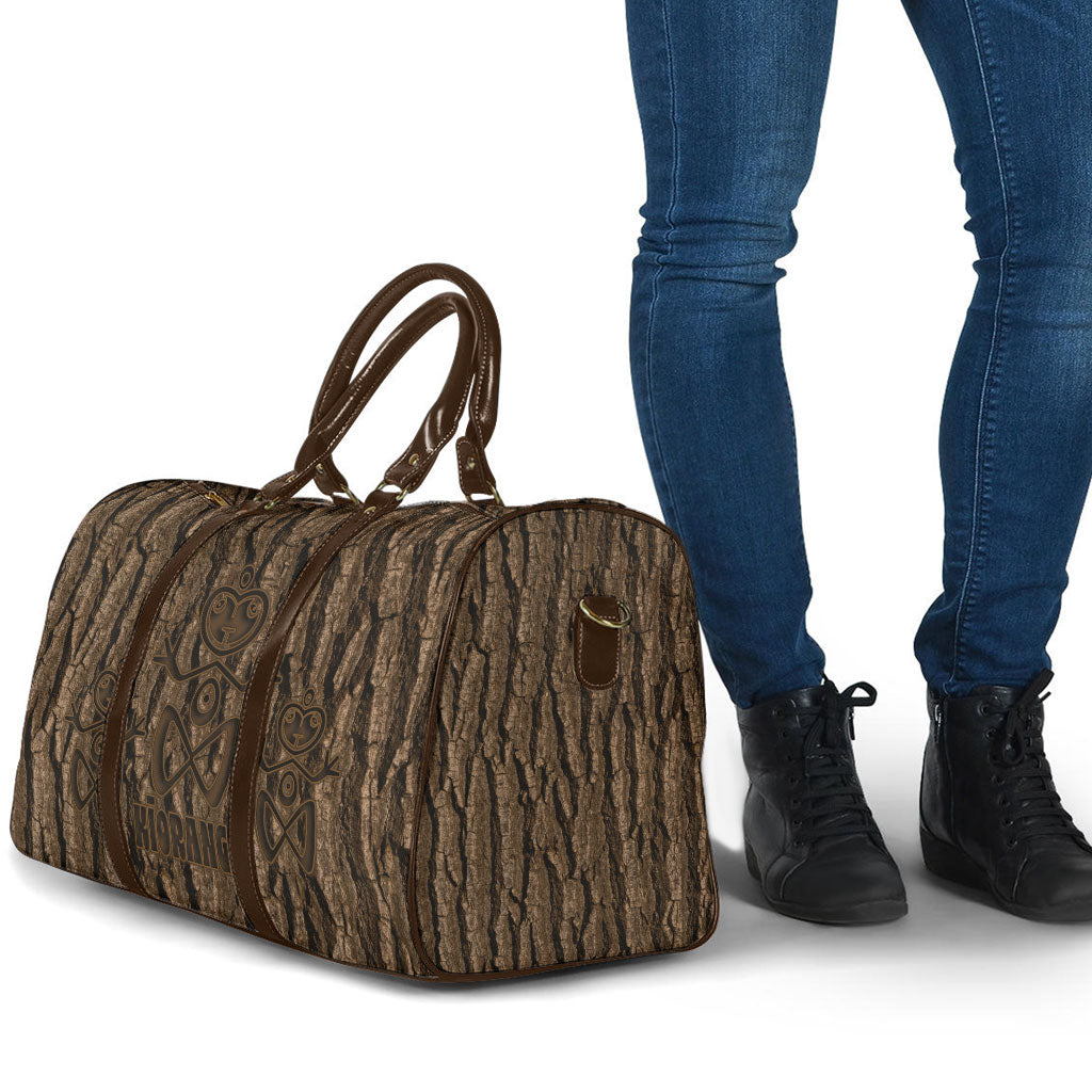 Kioranga Moriori New Zealand Travel Bag Kopi Rakau Carving Art