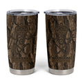 Kioranga Moriori New Zealand Tumbler Cup Kopi Rakau Carving Art