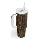 Kioranga Moriori New Zealand Tumbler With Handle Kopi Rakau Carving Art