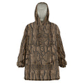 Kioranga Moriori New Zealand Wearable Blanket Hoodie Kopi Rakau Carving Art