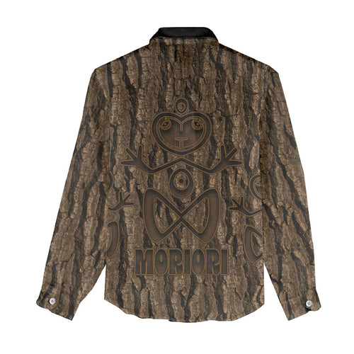 Kioranga Moriori New Zealand Women Casual Shirt Kopi Rakau Carving Art