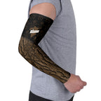 Moriori Kekoru New Zealand Personalised Arm Sleeves Kopi Rakau Carving Chatham Islands Map