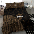 Moriori Kekoru New Zealand Personalised Bedding Set Kopi Rakau Carving Chatham Islands Map