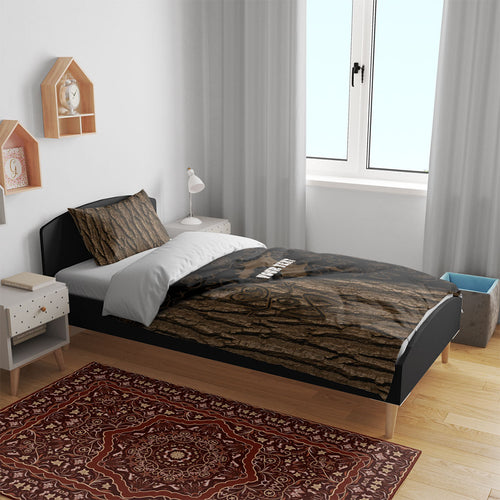 Moriori Kekoru New Zealand Personalised Bedding Set Kopi Rakau Carving Chatham Islands Map
