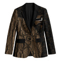 Moriori Kekoru New Zealand Personalised Blazer Kopi Rakau Carving Chatham Islands Map