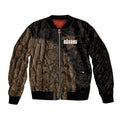 Moriori Kekoru New Zealand Personalised Bomber Jacket Kopi Rakau Carving Chatham Islands Map