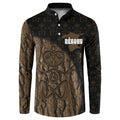 Moriori Kekoru New Zealand Personalised Button Sweatshirt Kopi Rakau Carving Chatham Islands Map