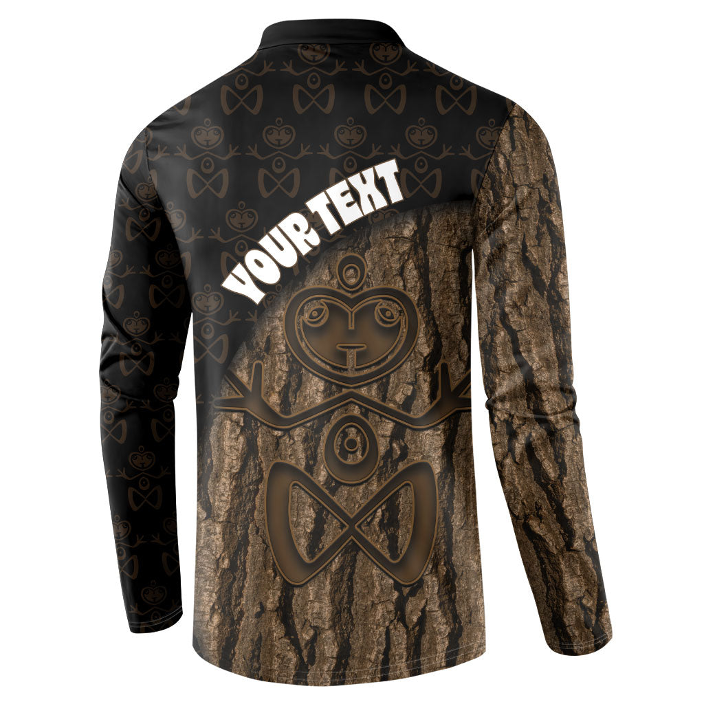 Moriori Kekoru New Zealand Personalised Button Sweatshirt Kopi Rakau Carving Chatham Islands Map