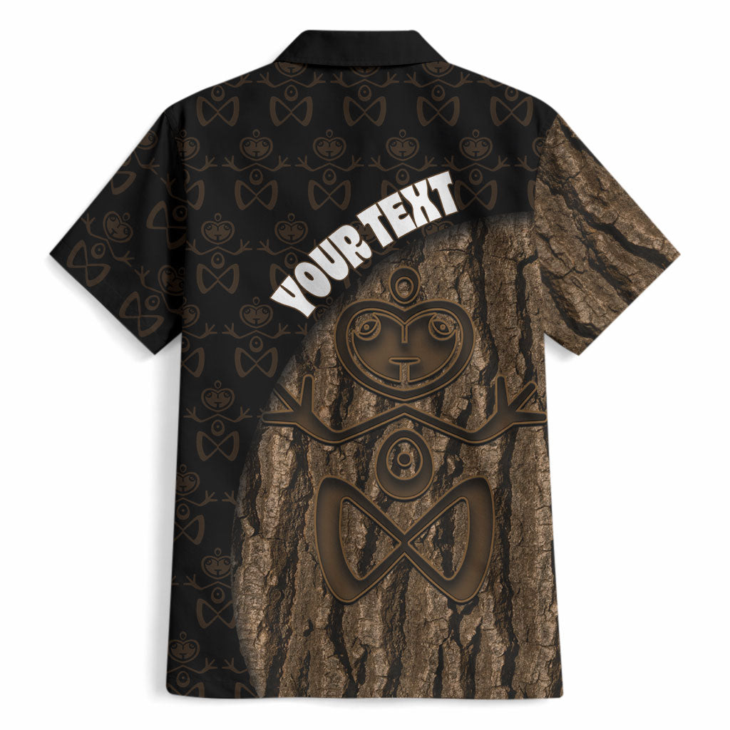 Moriori Kekoru New Zealand Personalised Hawaiian Shirt Kopi Rakau Carving Chatham Islands Map