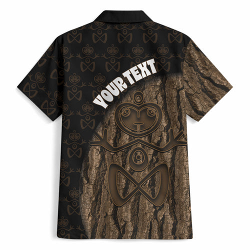 Moriori Kekoru New Zealand Personalised Hawaiian Shirt Kopi Rakau Carving Chatham Islands Map